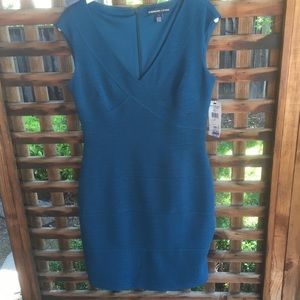 NWT American Living capsleeve stretch sheath dress